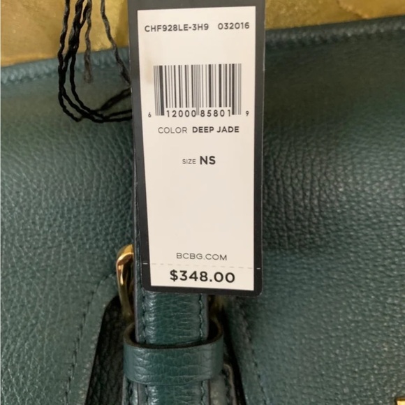 NWT BCBG Maxazria Leather Satchel - Picture 2 of 6